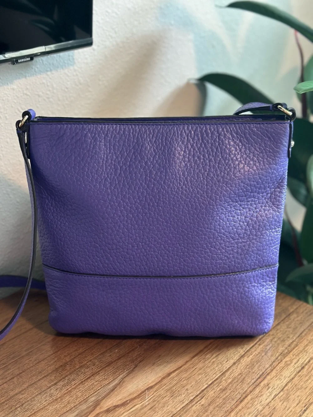 Kate Spade Bay Street Cora Purple Crossbody Bag - Excellent Condition! - Picture 4 of 10